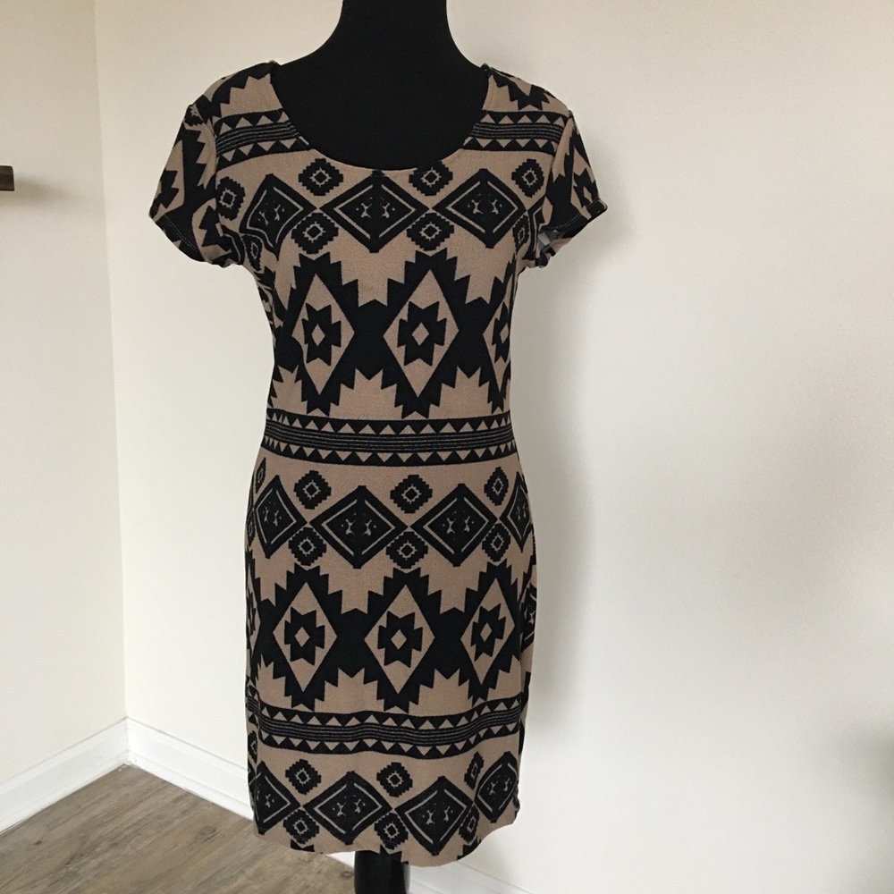 Women’s Geometric Bodycon Dress